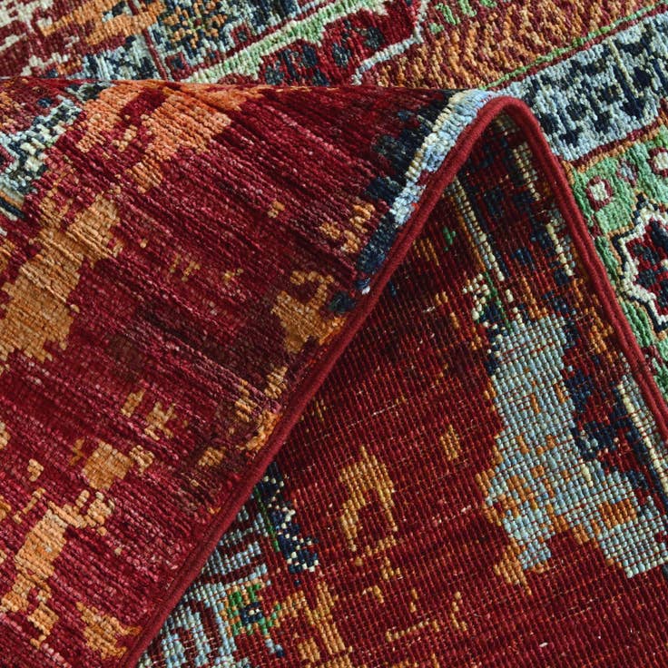 Detail image of 2' 9 x 10' 1 Hand Knotted Mamluk Ziegler Runner Rug