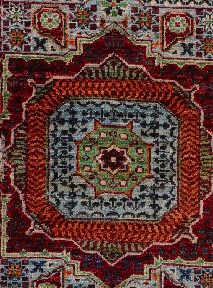 2' 9 x 10' 1 Hand Knotted Mamluk Ziegler Runner Rug