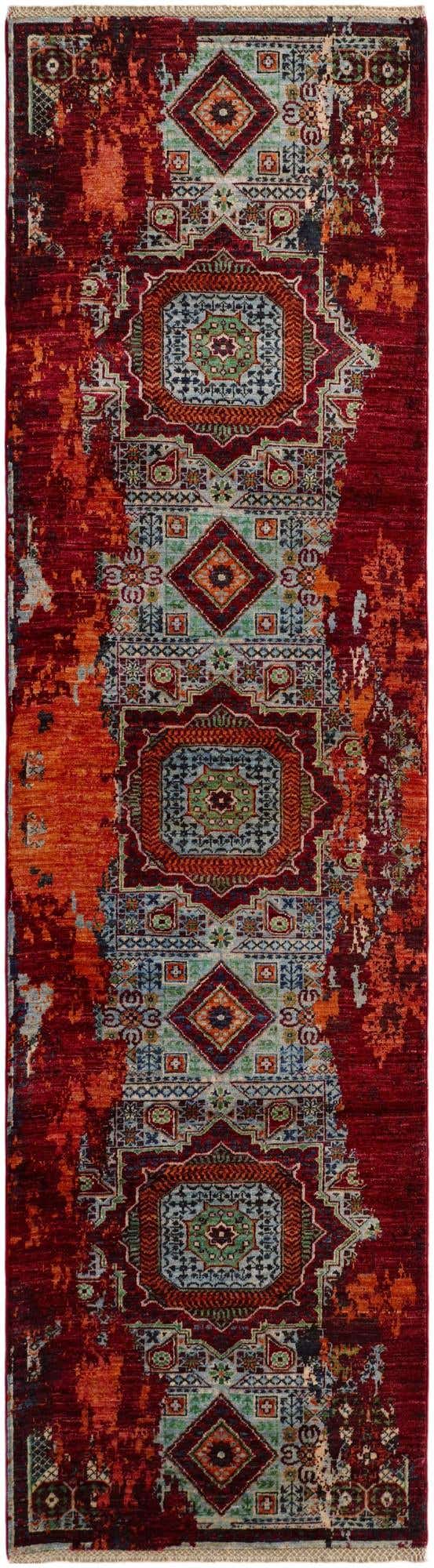 2' 9 x 10' 1 Hand Knotted Mamluk Ziegler Runner Rug