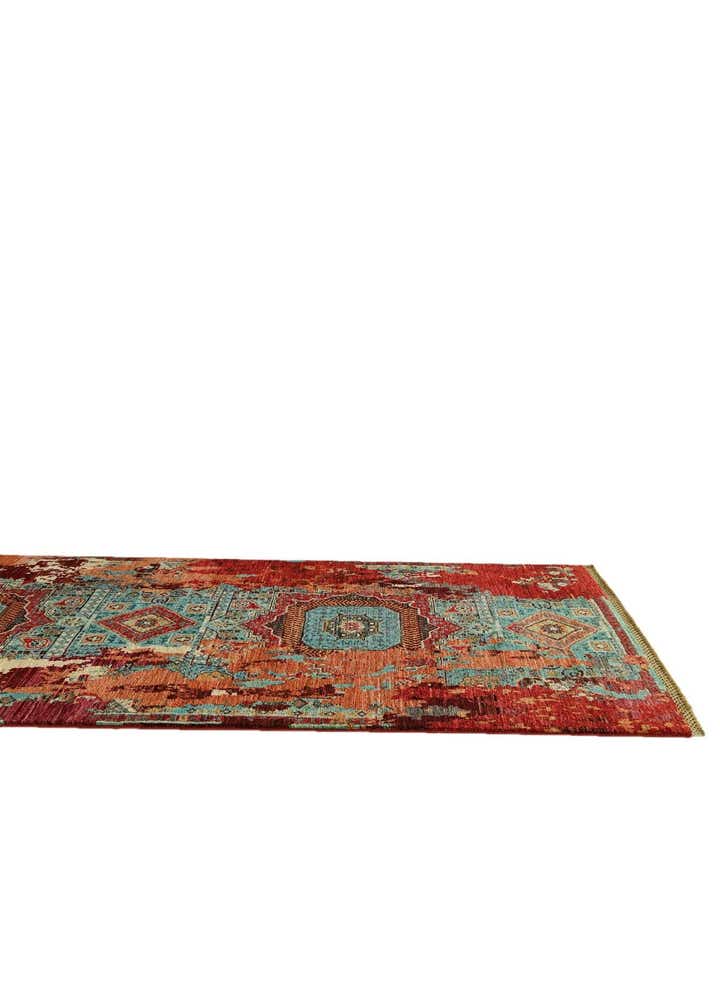 2' 10 x 9' 11 Hand Knotted Mamluk Ziegler Runner Rug