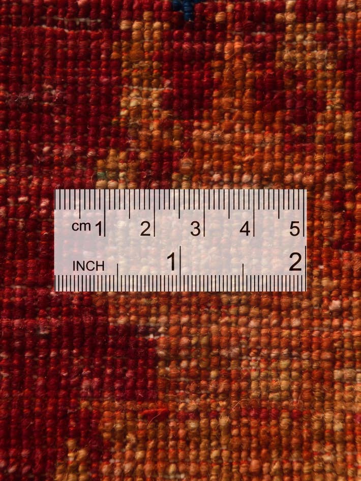 Detail image of 2' 10 x 8' 8 Hand Knotted Mamluk Ziegler Runner Rug