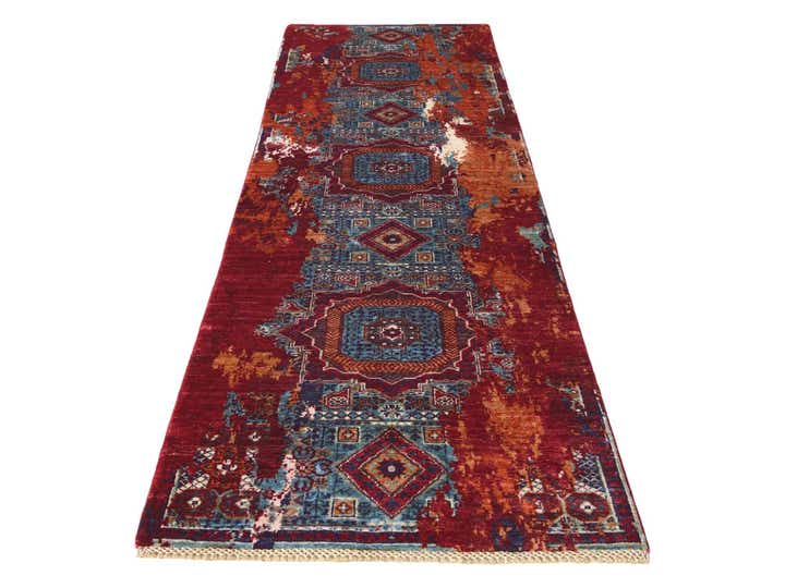 2' 9 x 10' 1 Hand Knotted Mamluk Ziegler Runner Rug