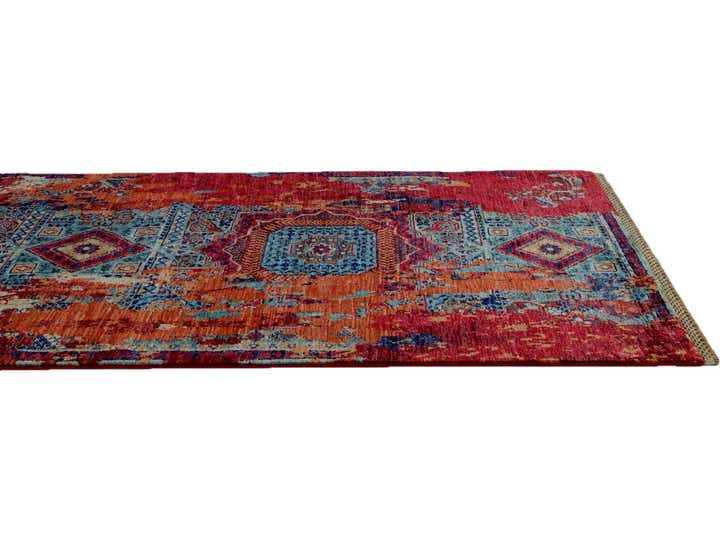 2' 9 x 10' 1 Hand Knotted Mamluk Ziegler Runner Rug