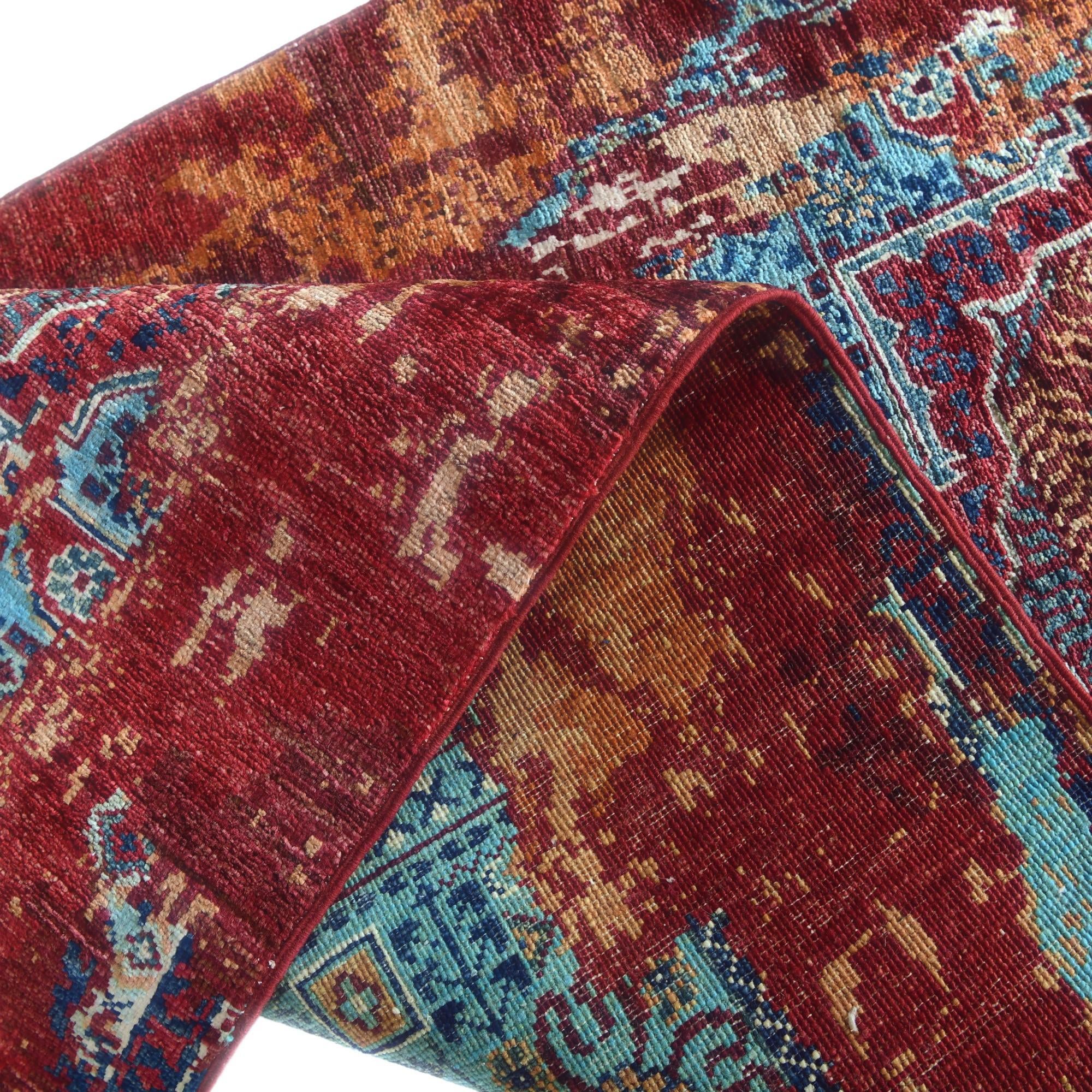 2' 9 x 10' 1 Hand Knotted Mamluk Ziegler Runner Rug