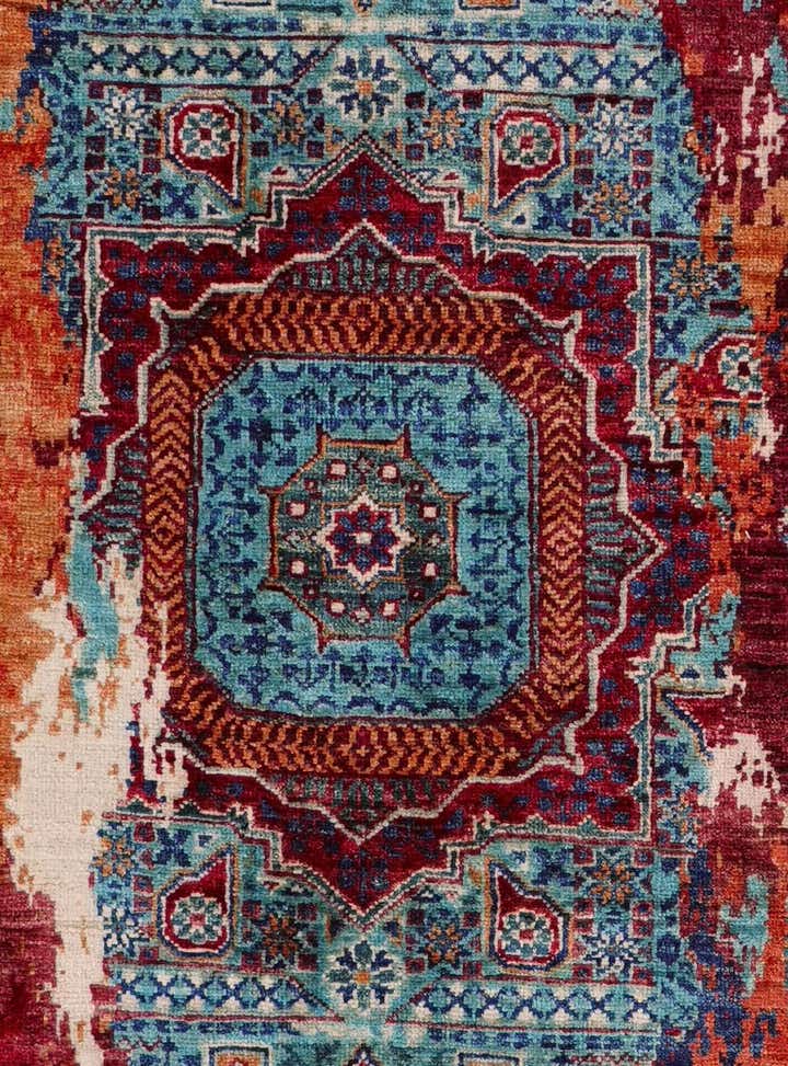 2' 9 x 10' 1 Hand Knotted Mamluk Ziegler Runner Rug