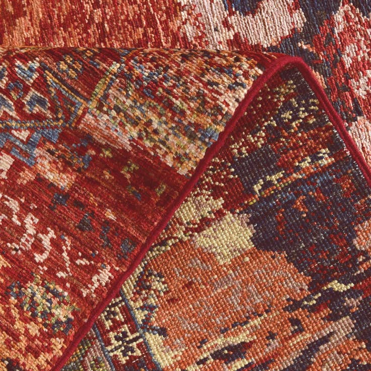 Detail image of 2' 10 x 9' 10 Hand Knotted Mamluk Ziegler Runner Rug