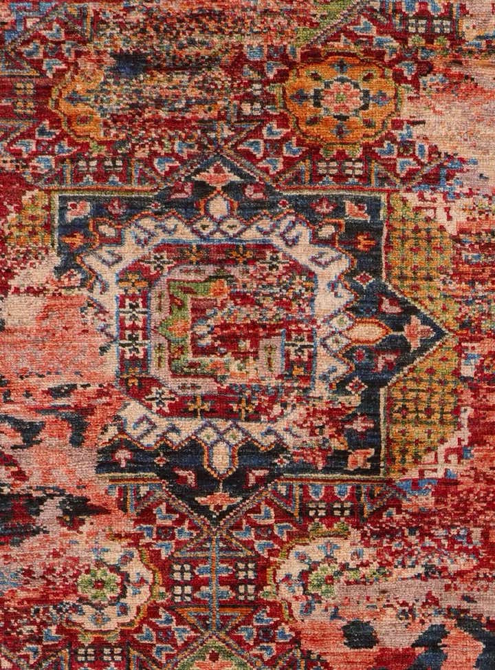2' 10 x 9' 10 Hand Knotted Mamluk Ziegler Runner Rug