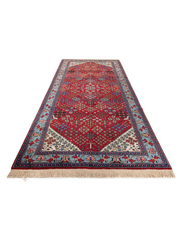 5' 3 x 13' 1 Hand Knotted Maymeh Wool Runner Rug