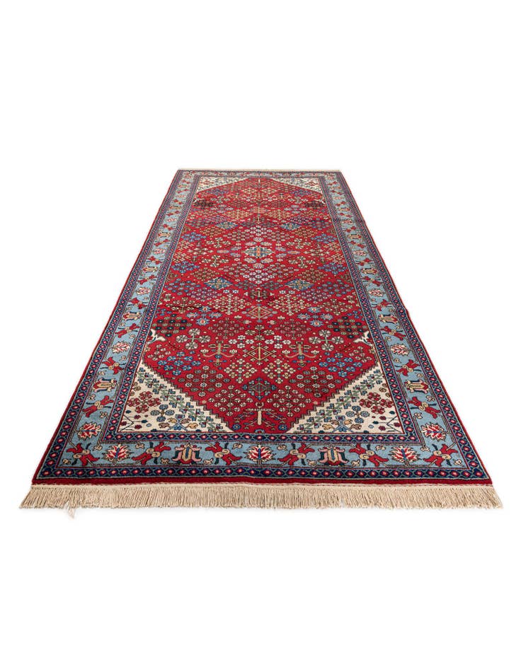 Detail image of 5' 3 x 13' 1 Hand Knotted Maymeh Wool Runner Rug