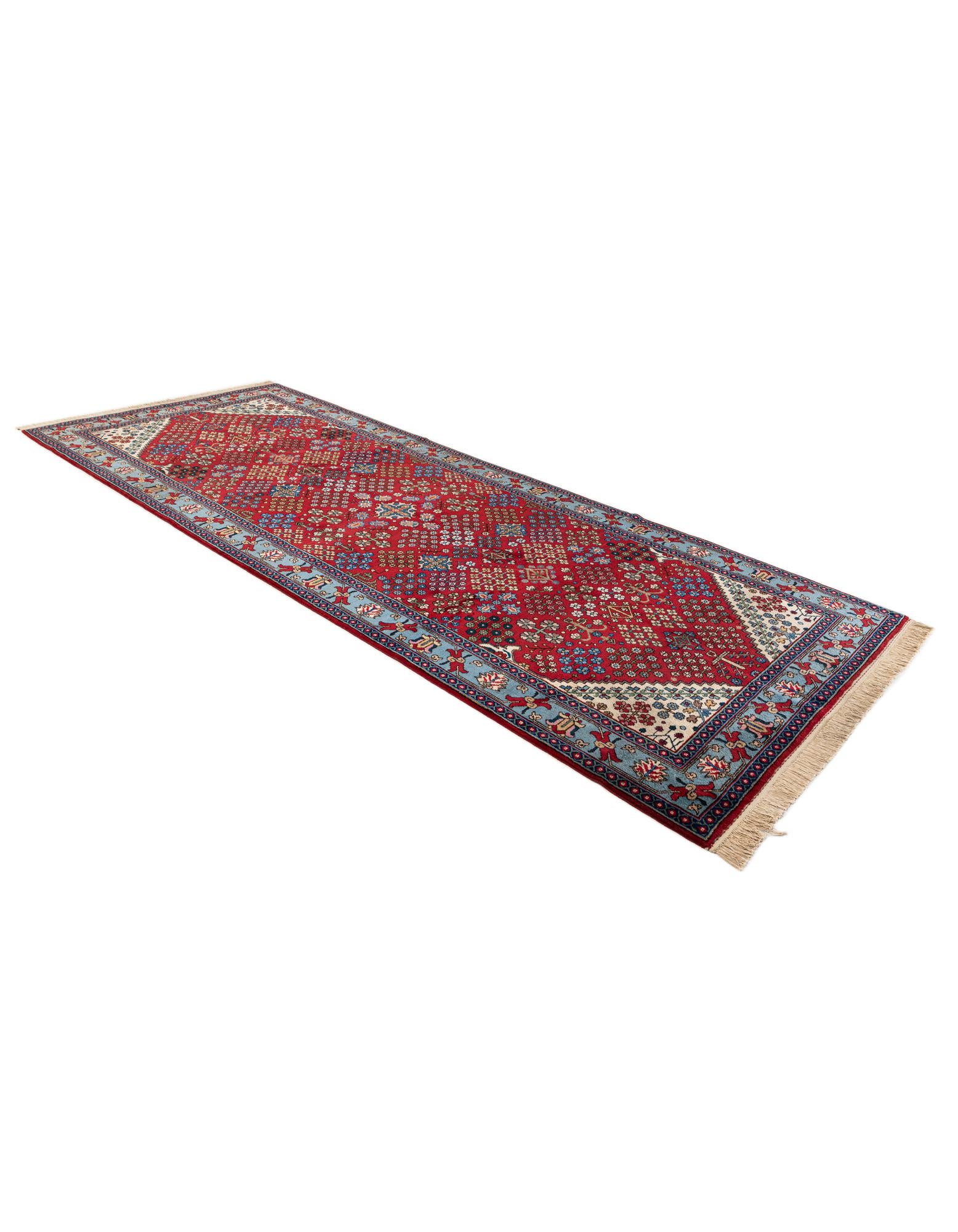 5' 3 x 13' 1 Hand Knotted Maymeh Wool Runner Rug