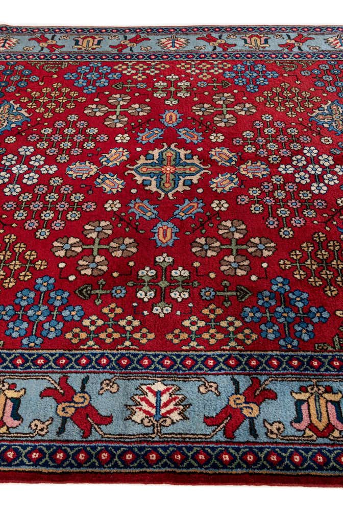5' 3 x 13' 1 Hand Knotted Maymeh Wool Runner Rug