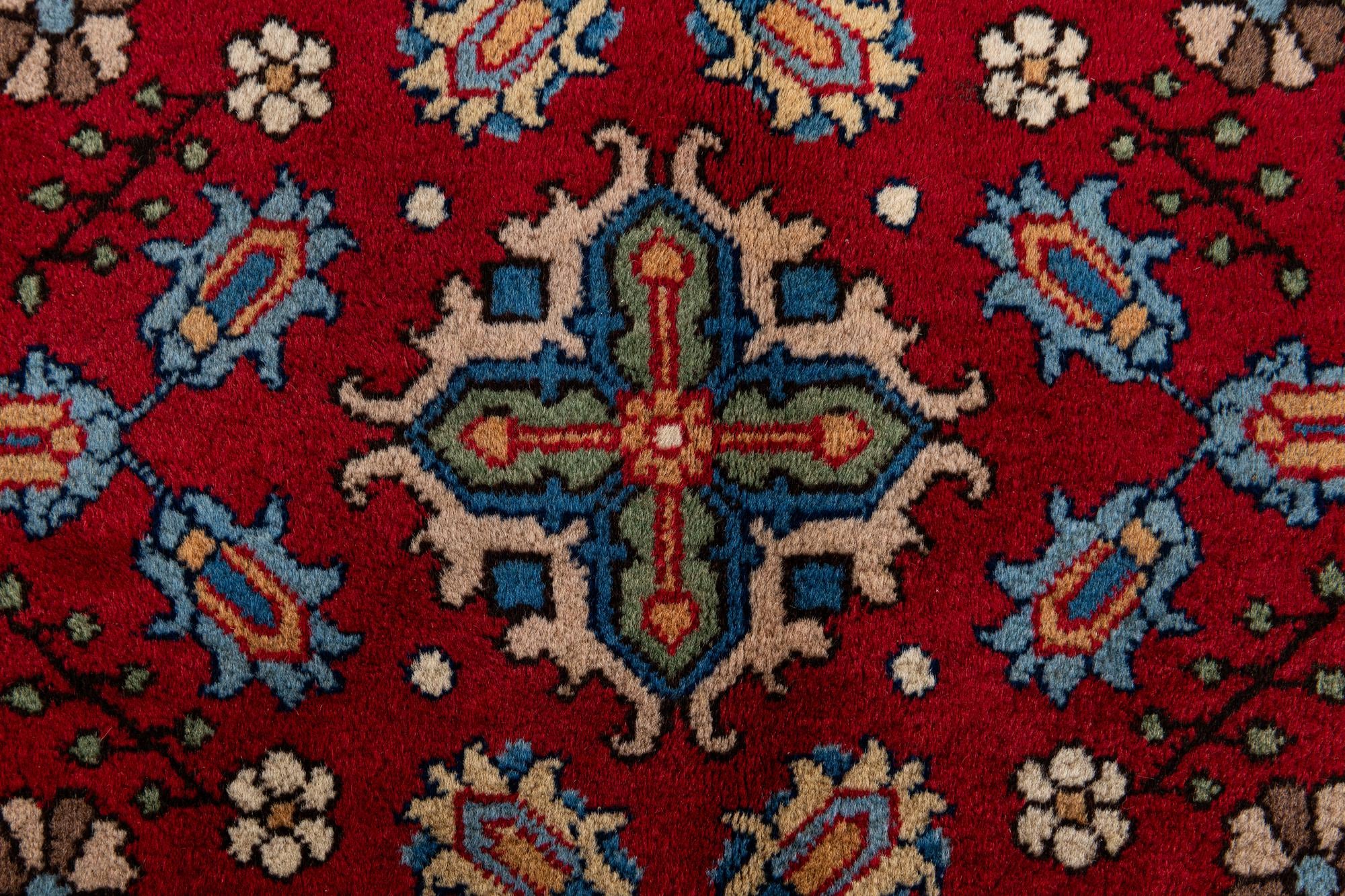 5' 3 x 13' 1 Hand Knotted Maymeh Wool Runner Rug