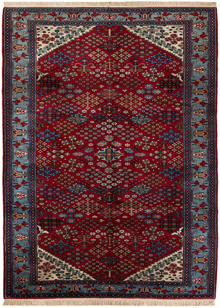 5' 3 x 13' 1 Hand Knotted Maymeh Wool Runner Rug