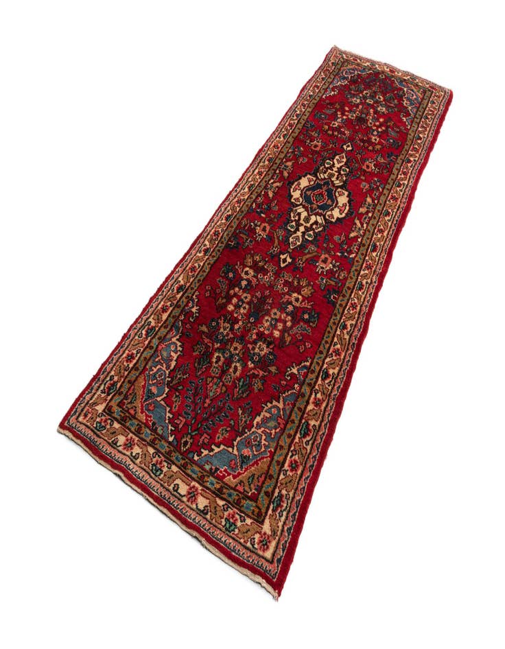 Detail image of 3' 7 x 16' 3 Mehraban Wool Runner Rug