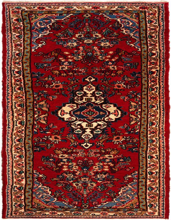 Detail image of 3' 7 x 16' 3 Mehraban Wool Runner Rug