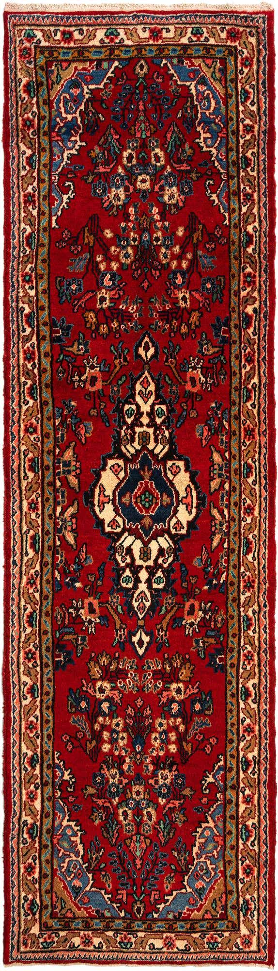 3' 7 x 16' 3 Mehraban Wool Runner Rug
