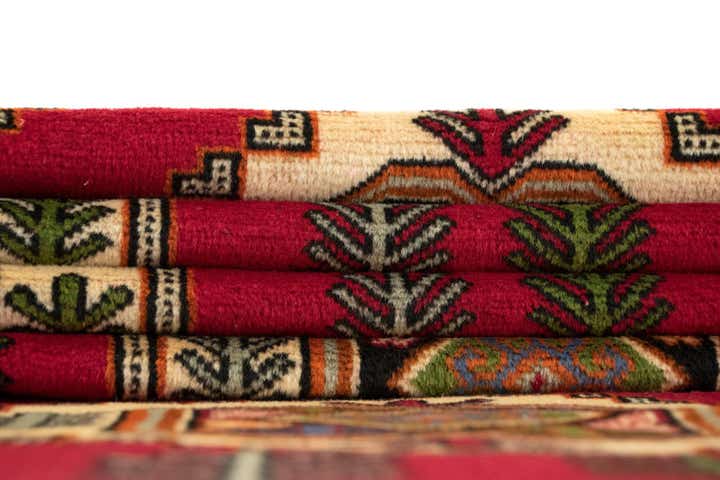 3' 4 x 12' 7 Hand Knotted Mehraban Persian Wool Runner Rug