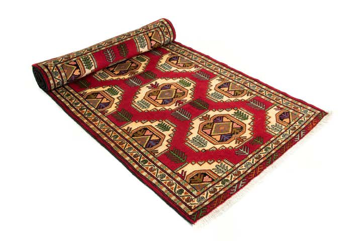3' 4 x 12' 7 Hand Knotted Mehraban Persian Wool Runner Rug