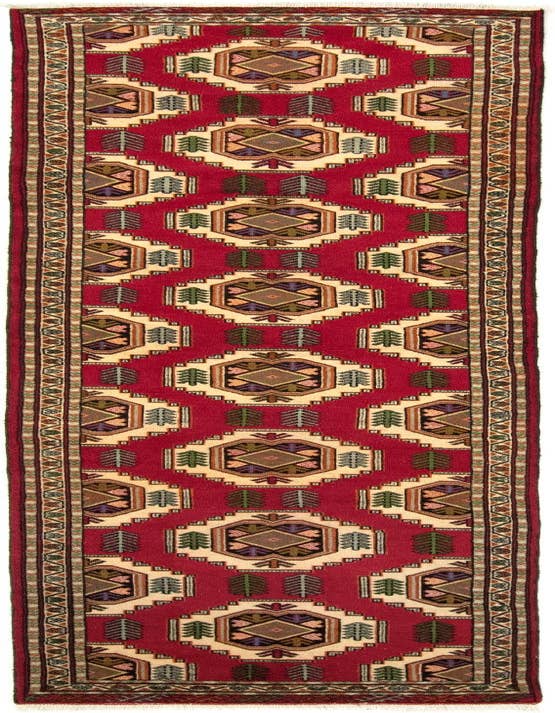 Detail image of 3' 4 x 12' 7 Hand Knotted Mehraban Persian Wool Runner Rug