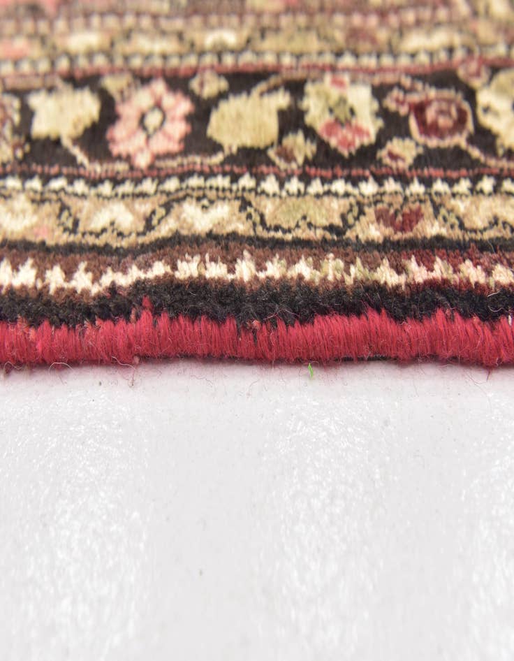 Detail image of 3' 5 x 10'  Hand Knotted Mehraban Persian Wool Runner Rug