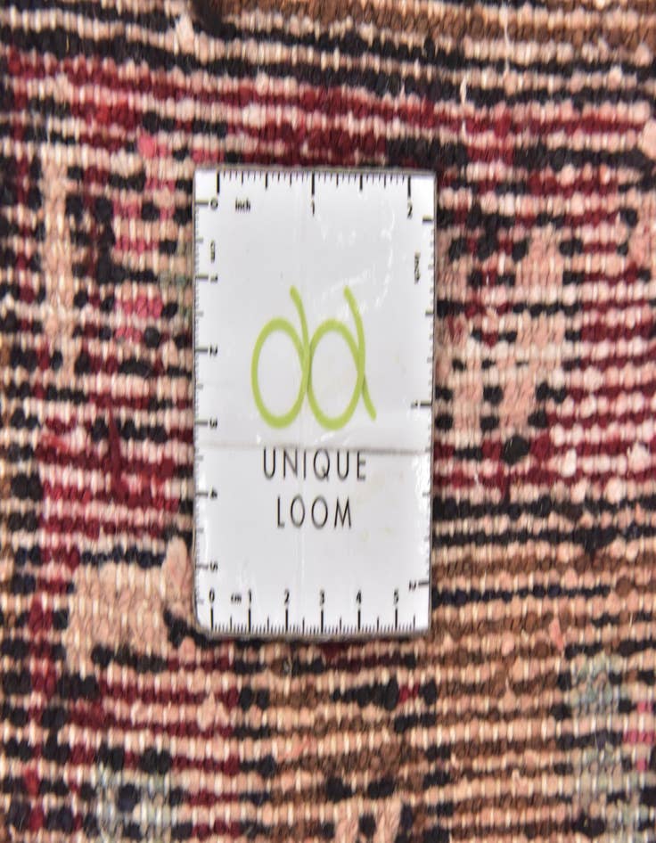 Detail image of 3' 5 x 10'  Hand Knotted Mehraban Persian Wool Runner Rug