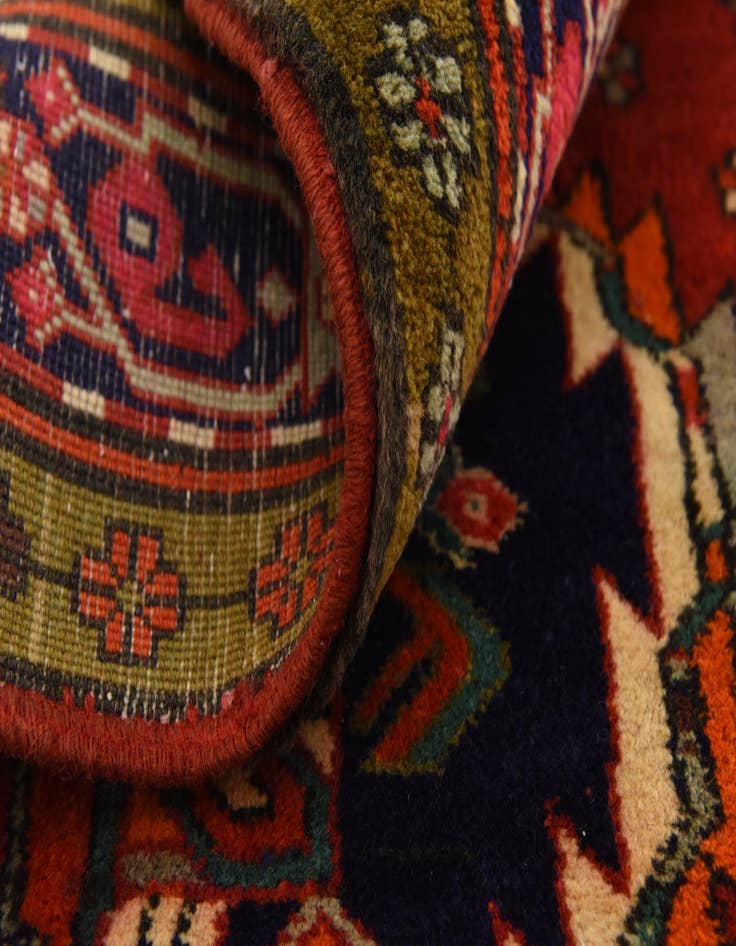 Detail image of 4' 10 x 10' 7  Hand Knotted Meshkin Persian Wool Runner Rug