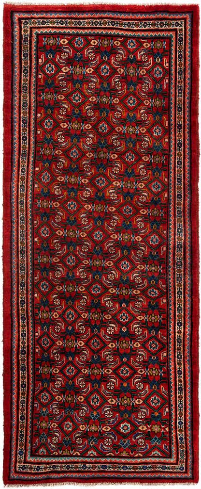 3' 7 x 9' 7 Meshkin Wool Runner Rug