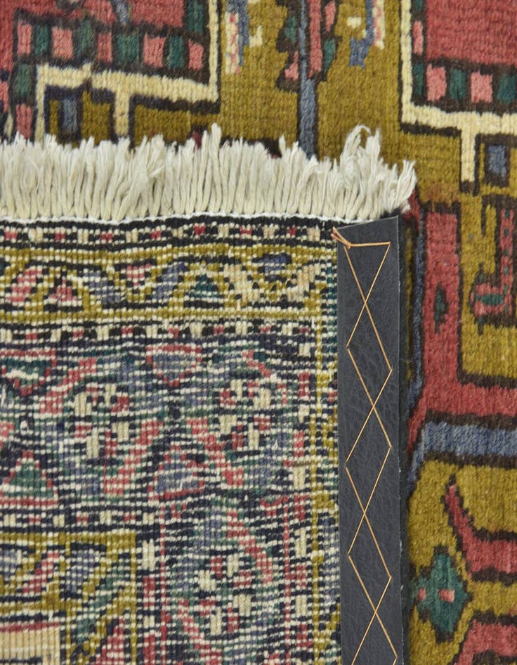 Detail image of 3' 7 x 11' Hand Knotted Meshkin Persian Wool Runner Rug