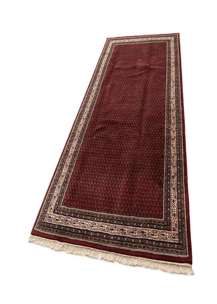 6' 1 x 11' 7 Hand Knotted Mir Wool Runner Rug