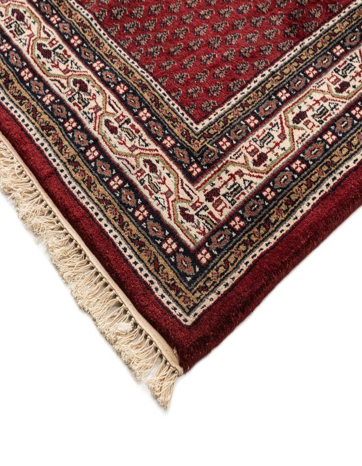 Detail image of 6' 1 x 11' 7 Hand Knotted Mir Wool Runner Rug