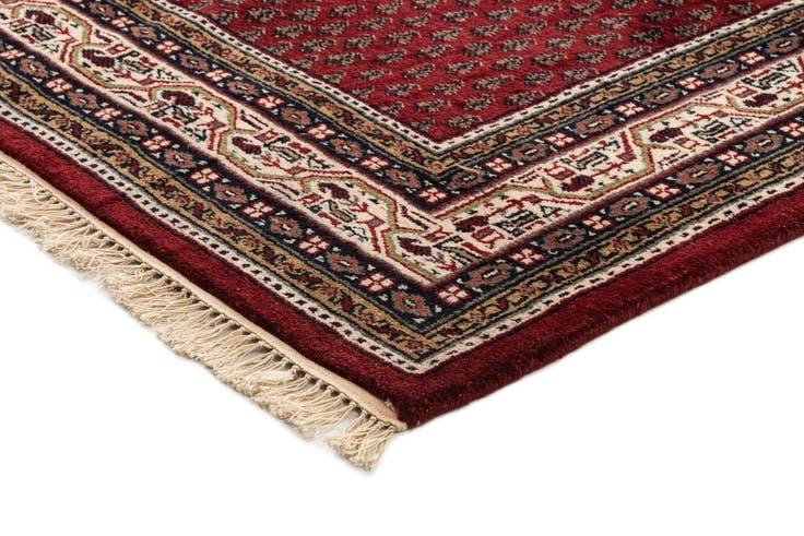 Detail image of 6' 1 x 11' 7 Hand Knotted Mir Wool Runner Rug