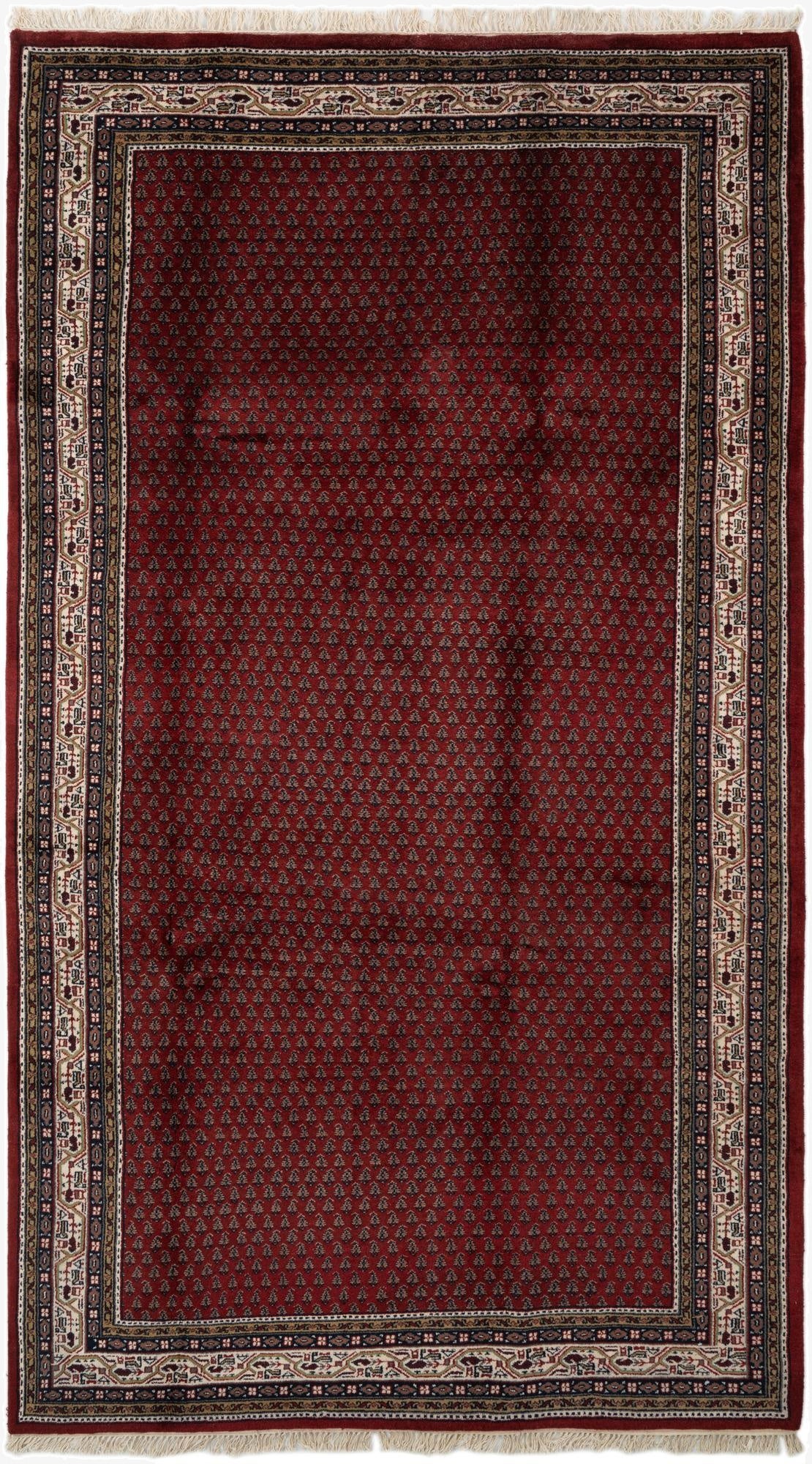 6' 1 x 11' 7  Hand Knotted Mir Wool Runner Rug