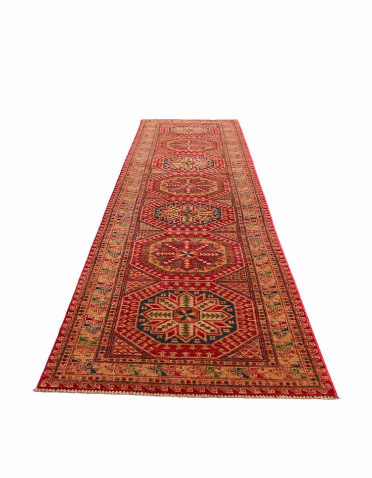 Detail image of 2' 8 x 11' 4 Hand Knotted Modern Ziegler Runner Rug