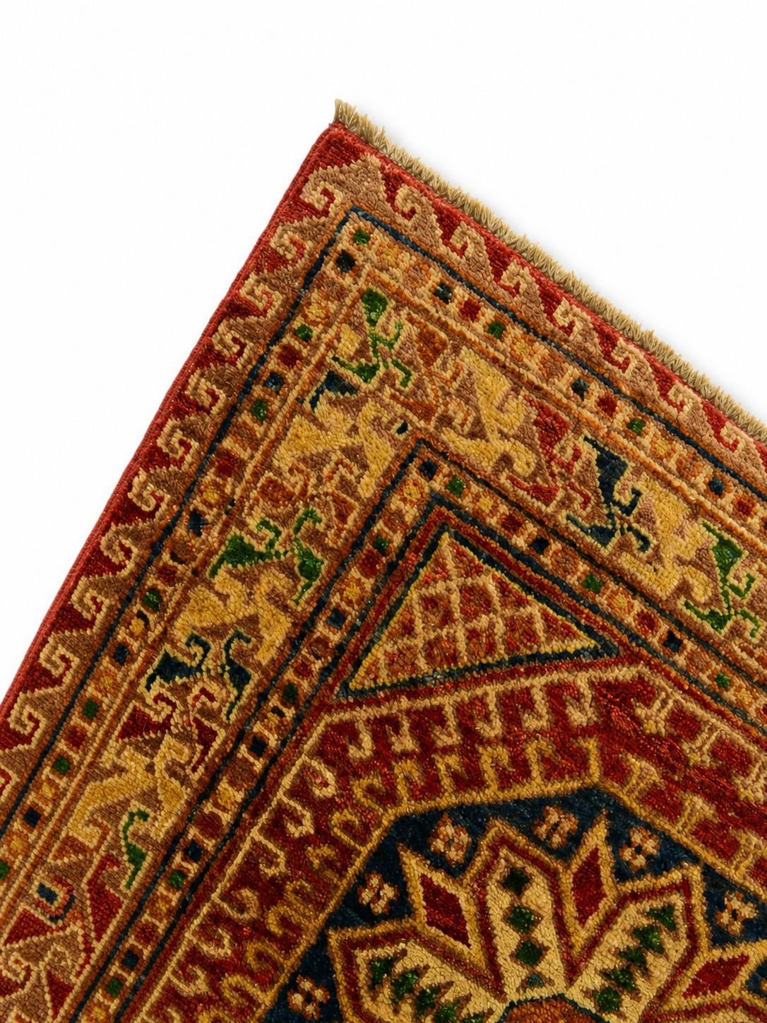 2' 8 x 11' 4 Hand Knotted Modern Ziegler Runner Rug