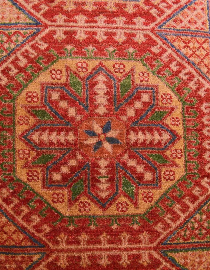 Detail image of 2' 8 x 11' 4 Hand Knotted Modern Ziegler Runner Rug