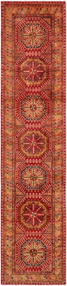 Detail image of 2' 8 x 11' 4 Hand Knotted Modern Ziegler Runner Rug
