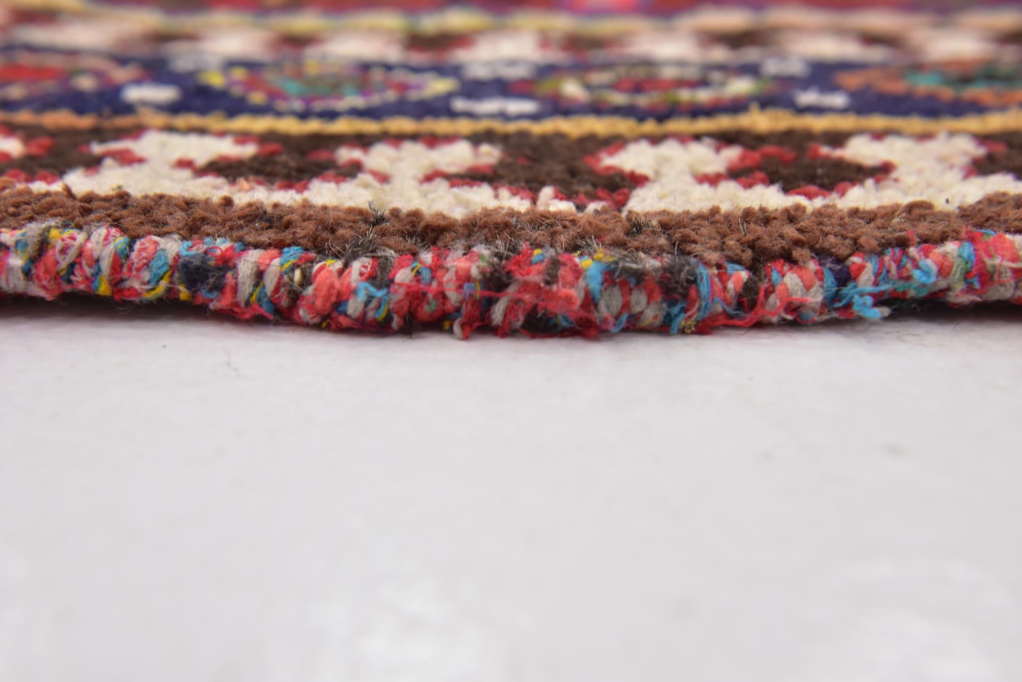 5' 4 x 11' 6 Hand Knotted Moroccan Wool Runner Rug