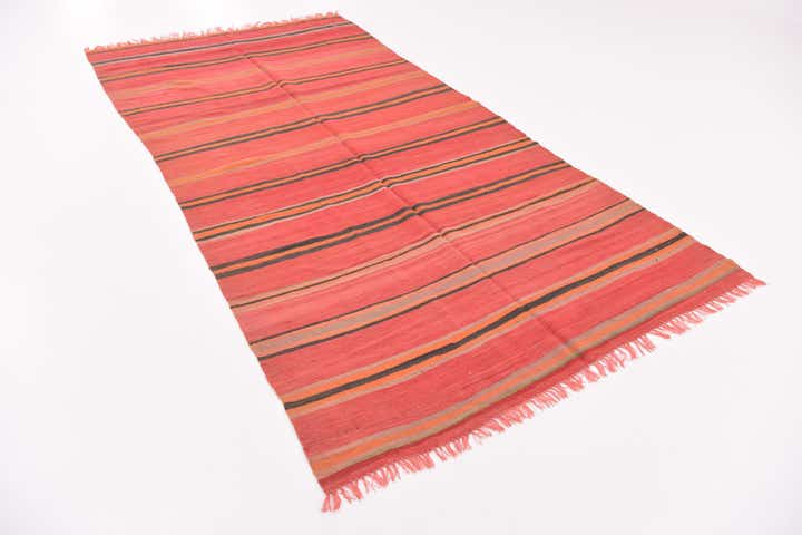 5' 3 x 10' 6 Hand Knotted Moroccan Wool Runner Rug