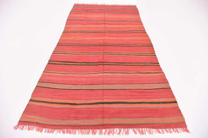 5' 3 x 10' 6 Hand Knotted Moroccan Wool Runner Rug