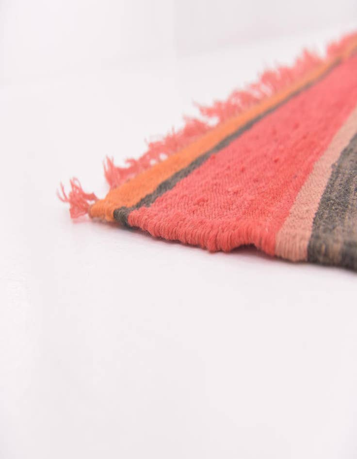 Detail image of 5' 3 x 10' 6  Hand Knotted Moroccan Wool Runner Rug