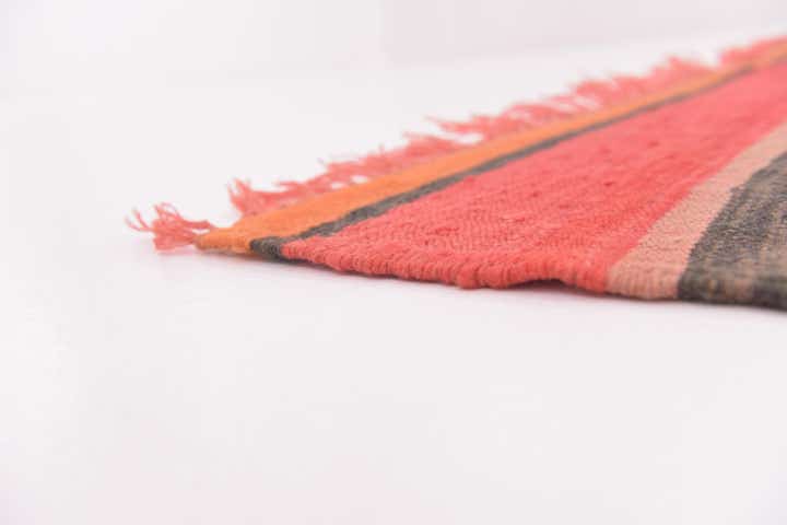 5' 3 x 10' 6 Hand Knotted Moroccan Wool Runner Rug