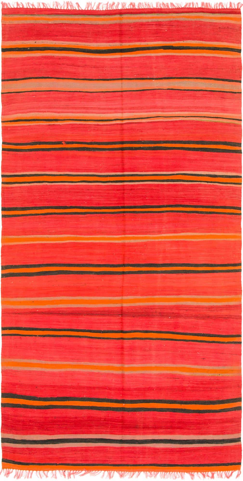 5' 3 x 10' 6 Hand Knotted Moroccan Wool Runner Rug