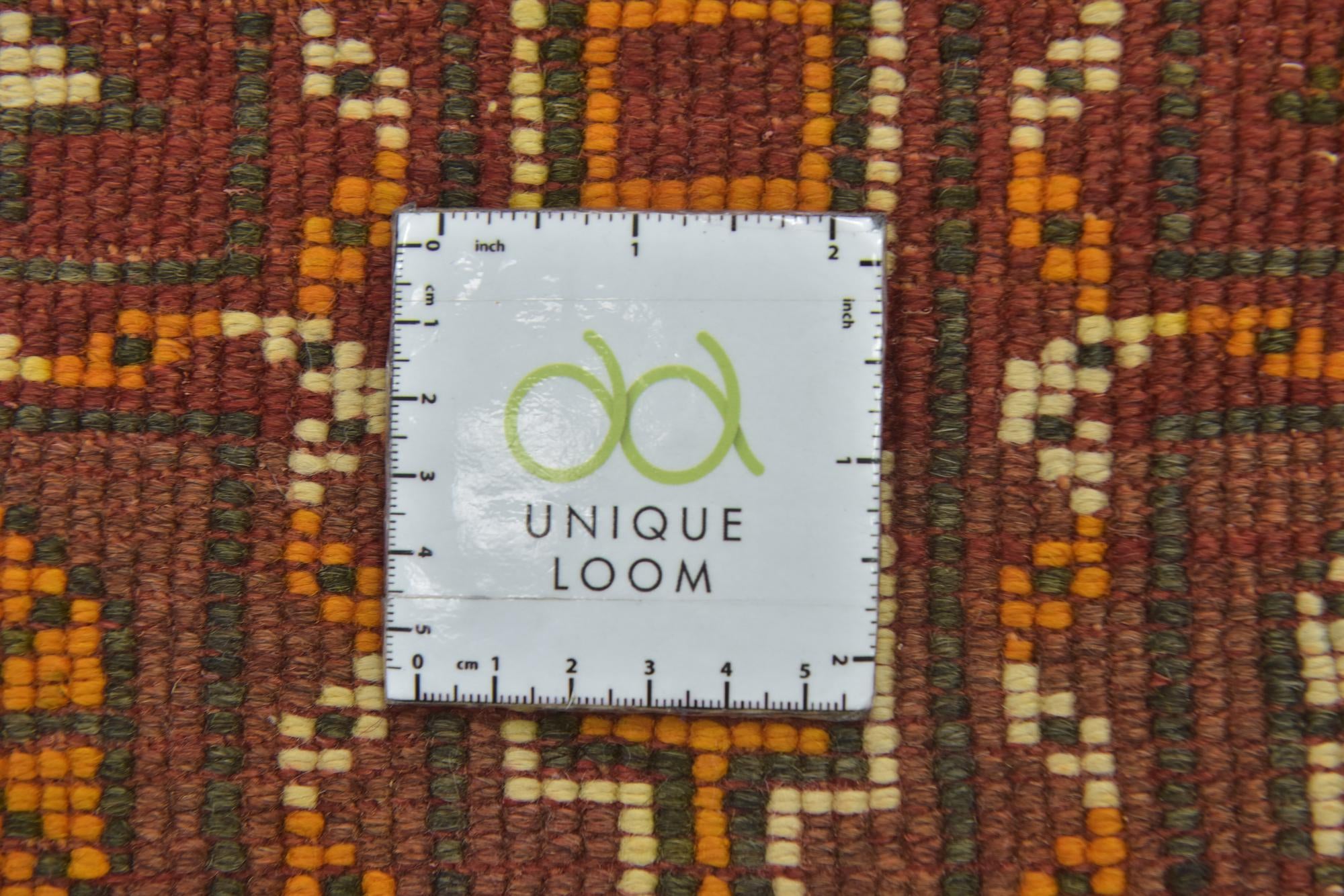 4' 5 x 8' 2 Hand Knotted Moroccan Wool Runner Rug
