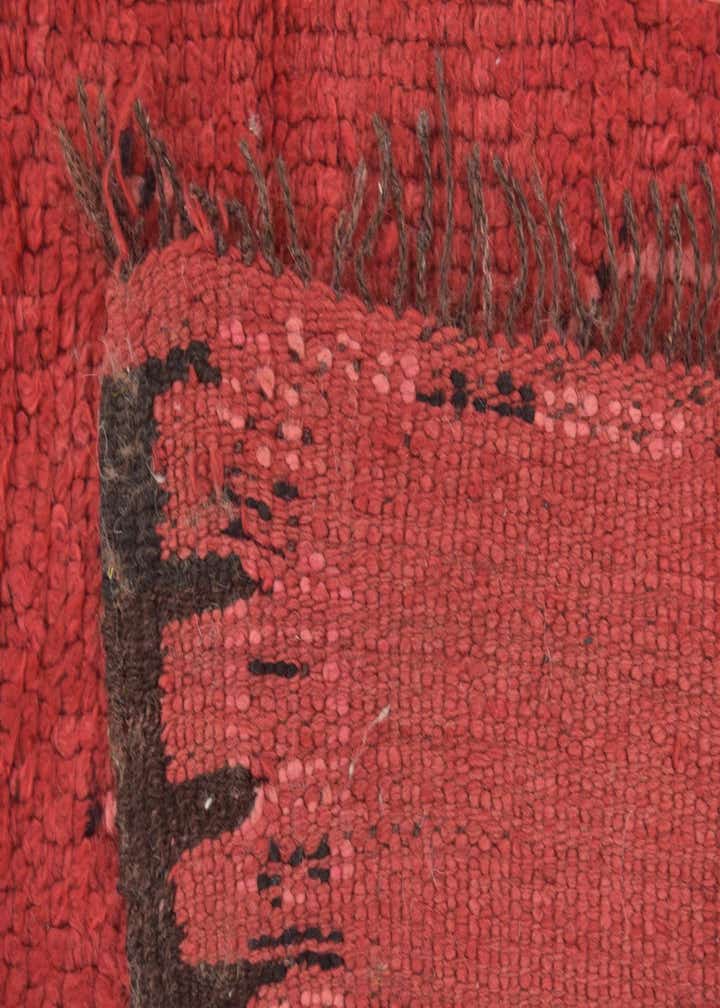 5' 9 x 12' 3 Hand Knotted Moroccan Wool Runner Rug