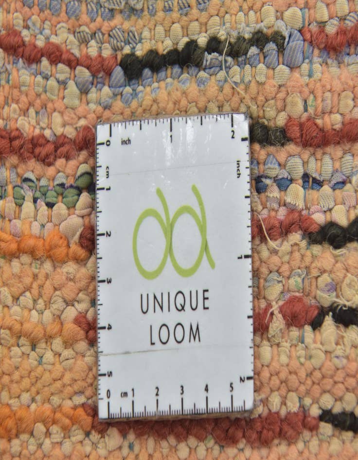 Detail image of 4' 6 x 7' 8  Hand Knotted Moroccan Wool Runner Rug