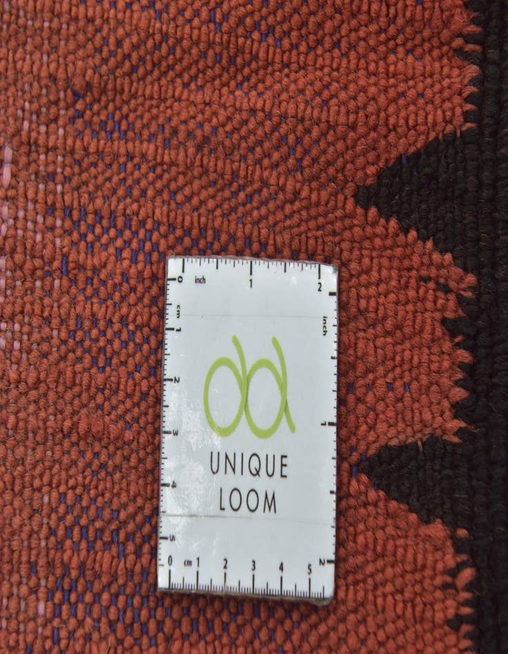 Detail image of 4' 10 x 9' 10  Hand Knotted Moroccan Wool Runner Rug