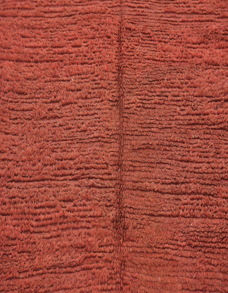 Detail image of 4' 10 x 9' 10  Hand Knotted Moroccan Wool Runner Rug