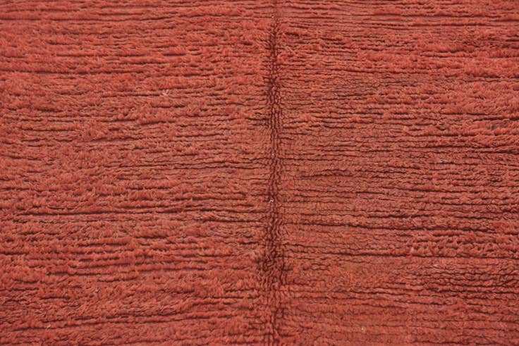 Detail image of 145cm x 300cm Hand Knotted Moroccan Wool Runner Rug