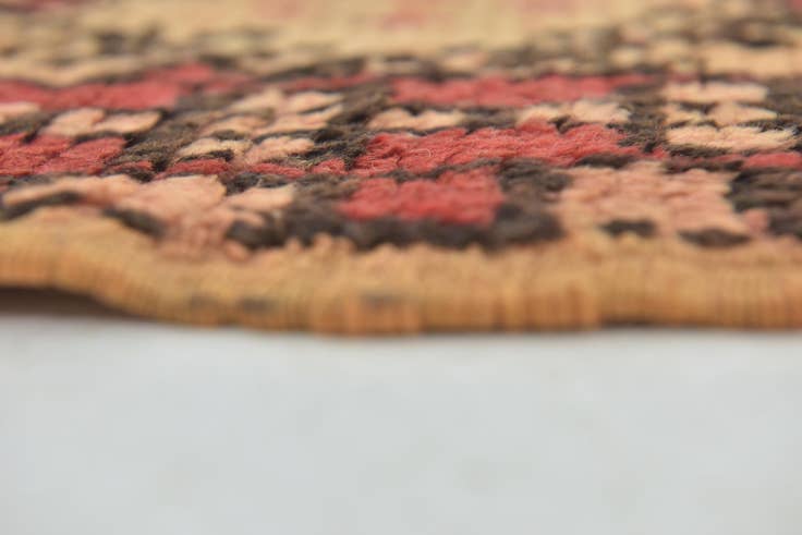 Detail image of 5' 4 x 9' 6 Hand Knotted Moroccan Wool Runner Rug