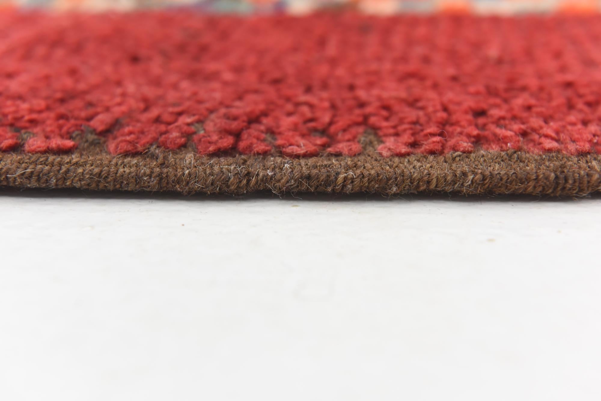 5' 4 x 13' 2 Hand Knotted Moroccan Wool Runner Rug